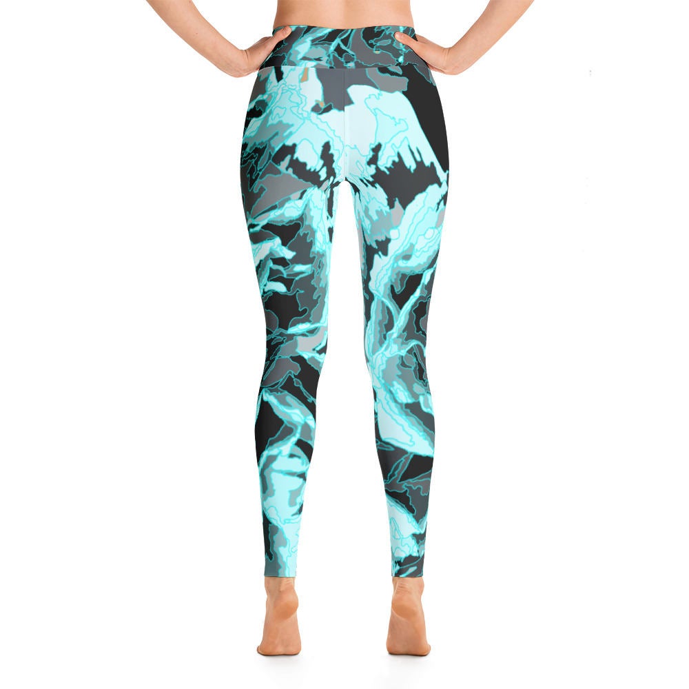 Yoga Pants / Leggings / Printed Leggings / Women's Yoga Tights ...