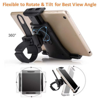 1 1 1 324x324 - Phone/Tablet Holder , Indoor Cycling Bike Mount, 360 Swivel Stand for 4-12″ Tablets/Cell Phones